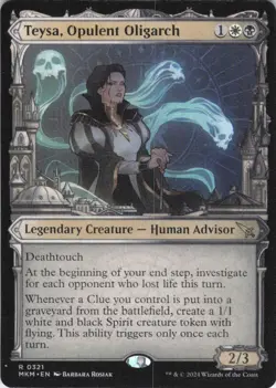 MTG Teysa, Opulent Oligarch (Show) (321) | NM | Murders at Karlov Manor {MKM} - Image 1