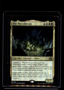 MTG The Necrobloom #194 Rare Foil Modern Horizons 3 - Image 1