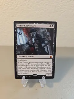 MTG Tainted Adversary NM Innistrad Midnight Hunt - Image 1