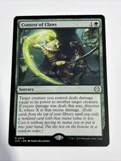 Contest of Claws Commander: the Lost Caverns of Ixalan Regular - Image 1