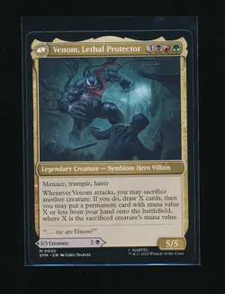 EDDIE BROCK VENOM LETHAL PROTECTOR 0055 SPIDER-MAN 2025 MAGIC: THE GATHERING - Image 1