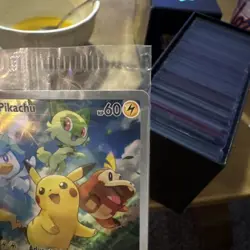 Pikachu #27 SEALED Pokemon TCG Black Star Promo Near Mint Paldea Evolved ETB 027 - Image 2