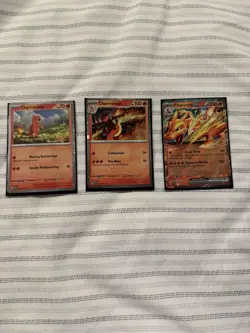 Charizard ex Super Premium Collection Pokemon TCG Promo Set 161 004 005 NM - Image 1