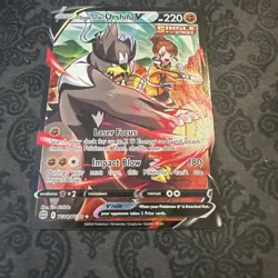 Single Strike Urshifu V TG18/TG30 Brilliant Stars Trainer Gallery Pokemon - Image 1