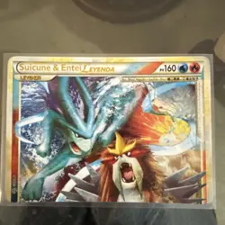Pokemon Suicune & Entei Legend (Top) 94/95 Unleashed Holo | NM ITA/SP - Image 1