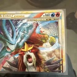 Pokemon Suicune & Entei Legend (Top) 94/95 Unleashed Holo | NM ITA/SP - Image 3