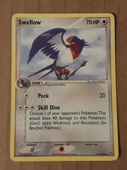 Pokemon Swellow 41/106 ex Emerald NM See Pictures - Image 1