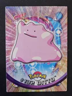 2000 Topps Pokemon TV Animation Edition Series 3 Non Holo #132 Ditto - Image 1
