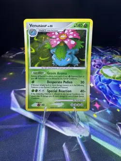 Pokemon TCG Venusaur 13/147 Holo Rare Supreme Victors Platinum 2009 - Damaged - Image 1