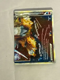 Pokemon Suicune & Entei Legend Bottom Unleashed 95/95 - Image 1