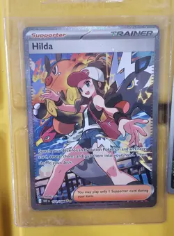Pokemon Hilda 171/086 Sv: White Flare SIR 2025 LOT Black Bolt - Image 3