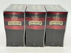 Lot of (3) Pokemon Center Exclusive Sword & Shield Lost Origin Elite Trainer Box - Image 3