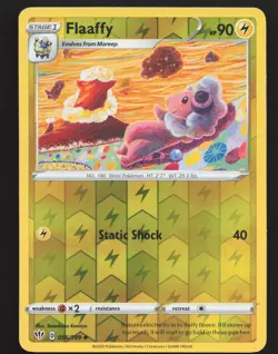 Flaaffy 056/189 Reverse Holo Pokemon SWSH03: Darkness Ablaze Near Mint or Better - Image 1