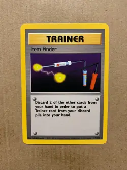 Item Finder 74/102 Base Set - Rare Pokemon Card - NM/Mint - Image 1