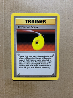 Devolution Spray 72/102 Base Set - Rare Pokemon Card - NM/Mint - Image 1