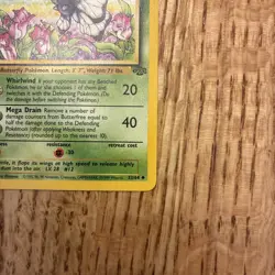 1st Ed Butterfree Non-Holo WOTC Pokemon Card 33/64 Jungle Set LP - Image 4
