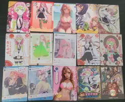 Mitsuri Kanroji Demon Slayer Mixed Card Lot of 15 CCG Anime Manga Waifu - Image 1