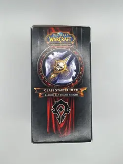 World of Warcraft TCG 2013 Class Starter Deck Blood Elf Death Knight Sealed Card - Image 2