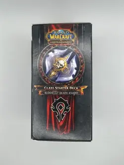World of Warcraft TCG 2013 Class Starter Deck Blood Elf Death Knight Sealed Card - Image 4