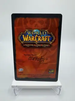 World of Warcraft TCG Clint Langley Signature Series Hard Plastic Card #4 - Image 2