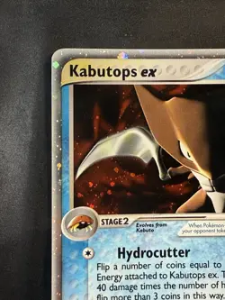 Pokemon TCG Kabutops EX Sandstorm 97 Holo Rare Card NM - Image 5