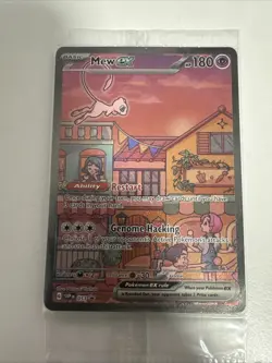 Mew ex SVP053 Scarlet Violet 151 Sealed Promo Pokemon Trading Card Game - Image 1