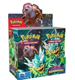 Pokemon Scarlet And Violet Twilight Masquerade Booster Box Cards - Image 5