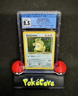 CGC 8.5 Kangaskhan 1999 Jungle 5/64 Holo No Set Symbol Error Pokemon Card PSA - Image 1