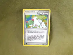 Pokemon Trading Card - EX Sandstorm: Wally's Training 89/100 - Image 1