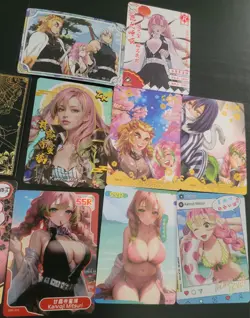Mitsuri Kanroji Demon Slayer Mixed Card Lot of 10 CCG Anime Manga Waifu - Image 4