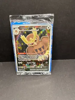 Pokemon TCG *SEALED* Noctowl 141 Sv: Scarlet & Violet Promo Cards - Image 1