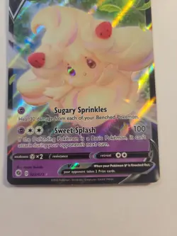 Alcremie V 22/73 Champions Path Ultra Rare Pokemon Card NM - Image 4