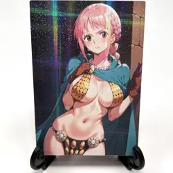 One Piece Rebecca Sexy Hot Anime Waifu Girl Doujin Lewd Goddess Story Art Card - Image 1