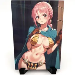 One Piece Rebecca Sexy Hot Anime Waifu Girl Doujin Lewd Goddess Story Art Card - Image 2