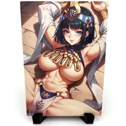 Queen's Blade Menace Sexy Anime Waifu Girl Doujin Lewd Goddess Story Art Card - Image 1