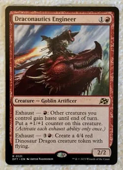 Draconautics Engineer - Rare - MTG Aetherdrift - Image 1