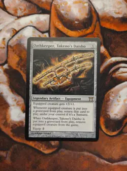Oathkeeper, Takeno's Daisho Champions of Kamigawa CHK MTG Magic the Gathering - Image 1