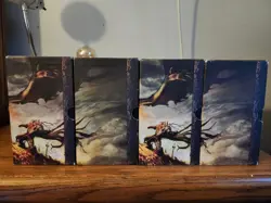 Future Sight 4x empty fat pack boxes complete panorama Magic The Gathering - Image 3