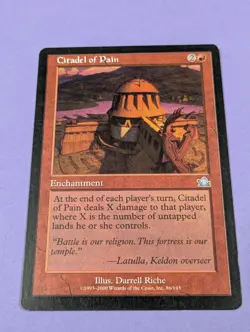MTG Magic: Prophecy: Citadel of Pain #86/143 Uncommon - LP - Image 1