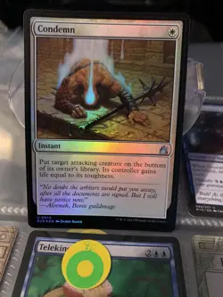 MTG Condemn Foil Ravnica Remastered RVR NM - Image 1