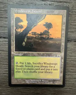MTG Windswept Heath Onslaught Land LP - Image 1
