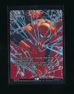 TANGLE 0038 BORDERLESS MARVEL'S SPIDER-MAN 2025 MAGIC: THE GATHERING - Image 1