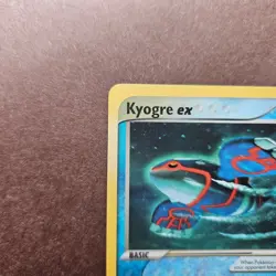 Kyogre ex 001 Pokemon Black Star Promo Card - LP - Image 2