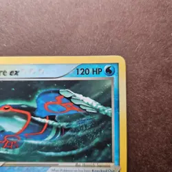 Kyogre ex 001 Pokemon Black Star Promo Card - LP - Image 3