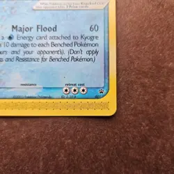 Kyogre ex 001 Pokemon Black Star Promo Card - LP - Image 5
