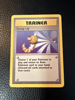 * Pokemon TCG - Scoop Up 78/102 - Rare Unlimited - Base Set Unlimited 1999 NM - Image 1