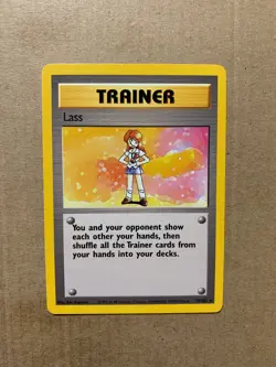 Lass 75/102 Base Set - Rare Pokemon Card - NM/Mint - Image 1