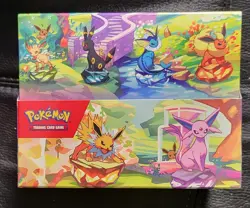 Pokemon TCG: Prismatic Evolutions Mini Tin Display Box! Factory-Sealed, In Hand - Image 1