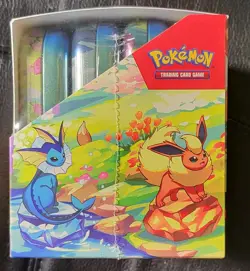Pokemon TCG: Prismatic Evolutions Mini Tin Display Box! Factory-Sealed, In Hand - Image 4