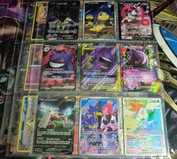 ⭐Modern Pokemon Collection Lot Binder Gengar + Mimikyu.NM-LP+.🔥Crispy!🤌#3 - Image 1